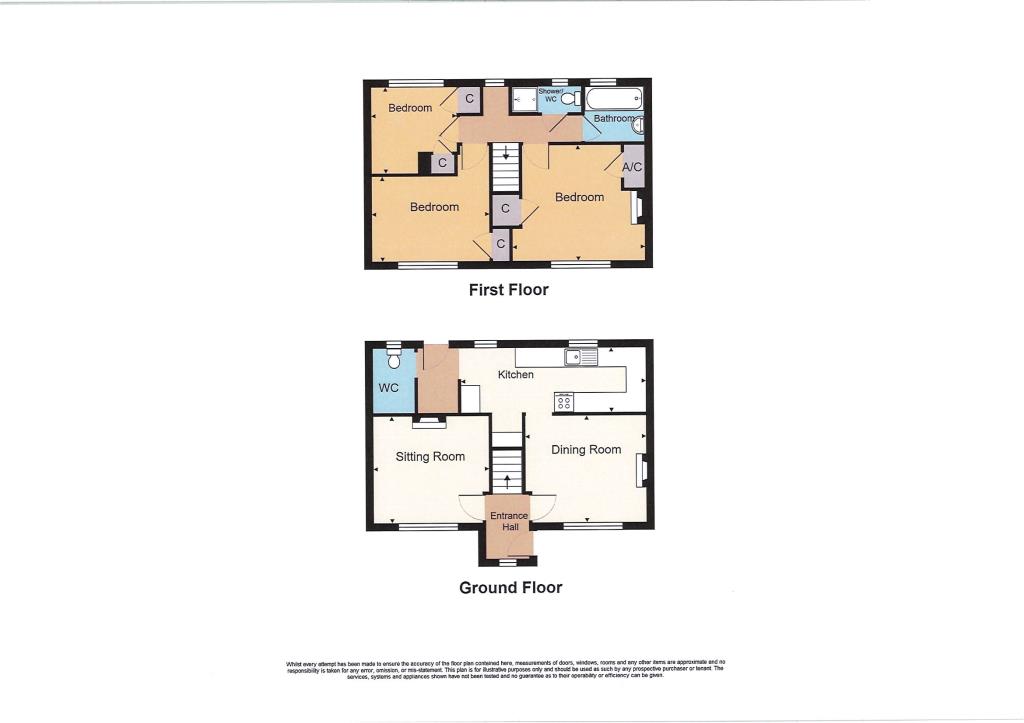 Lot: 7 - SEMI-DETACHED HOUSE FOR IMPROVEMENT - Floorplan